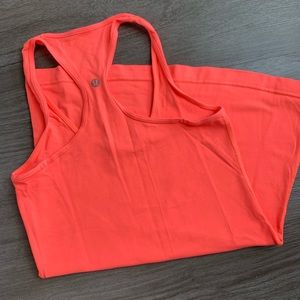 Lululemon Cool Racerback, Neon Orange